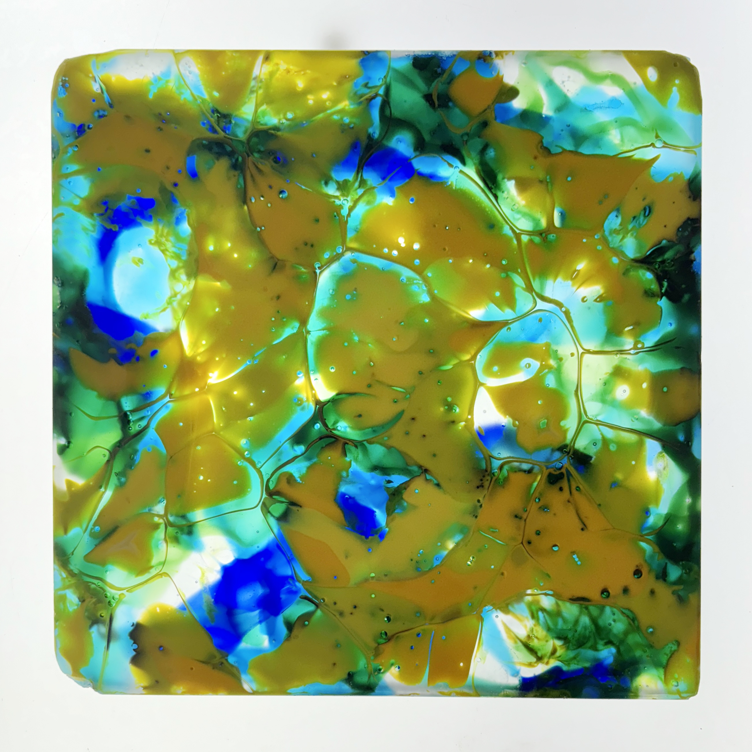 Boiled glass work