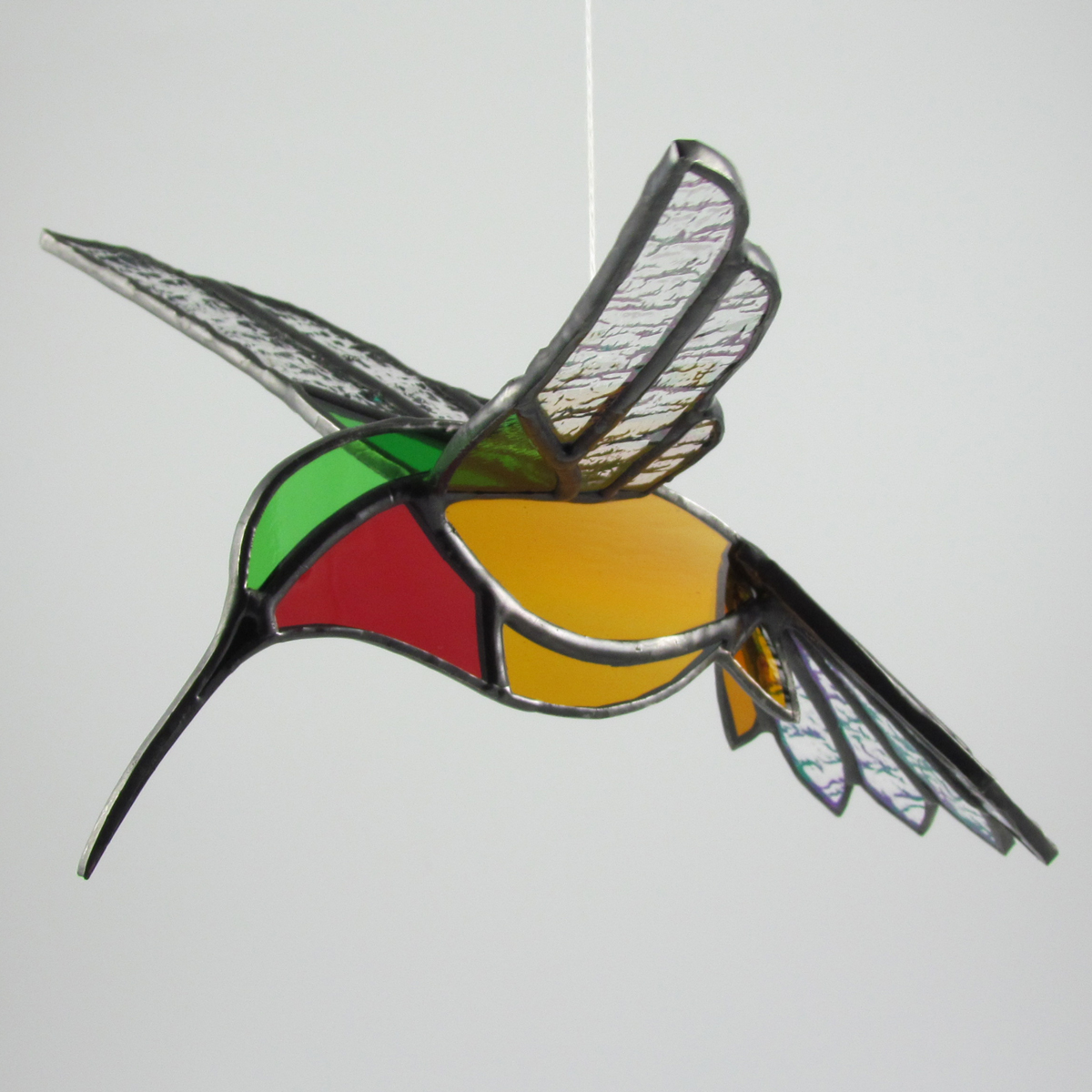 Stained Glass: Hummingbird