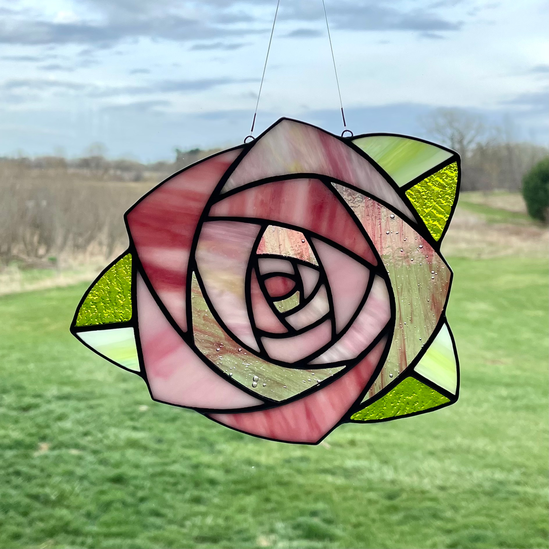 Stained Glass: Rose